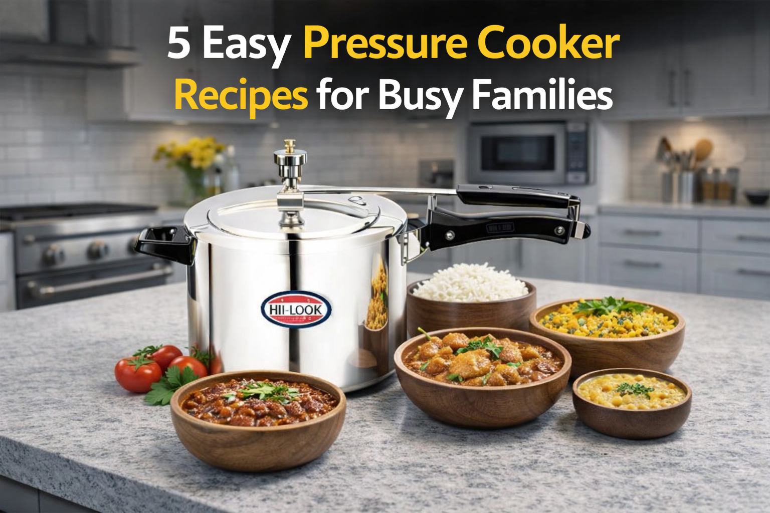 Easy pressure cooker recipes