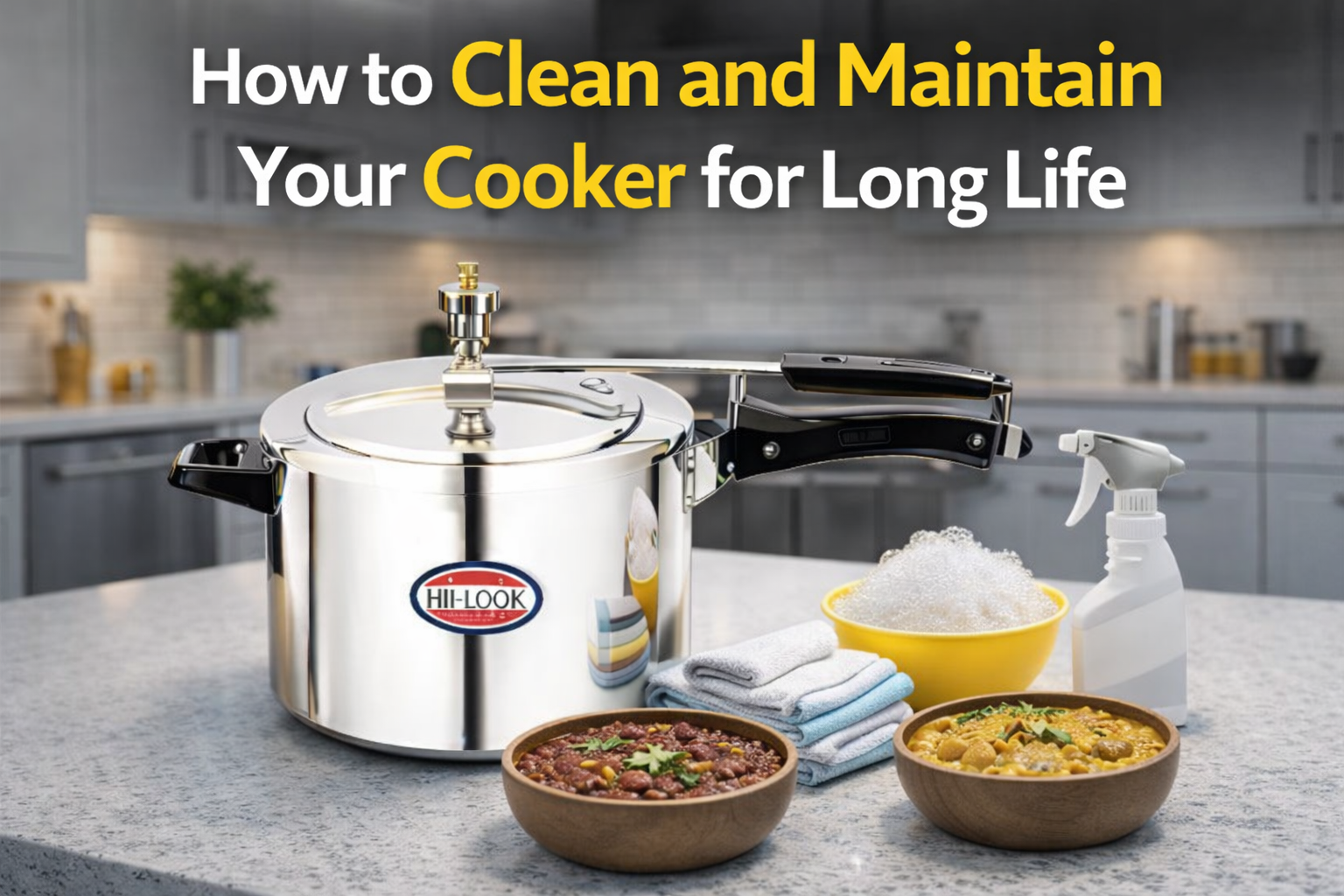 How to clean cooker